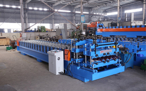 Easy Operation Glazed Tile Roll Forming Machine for YX42-200-1000