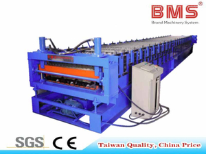 د کرغیډ شوي پروفایل او چت پروفایل لپاره د دوه پرت رول جوړولو ماشین